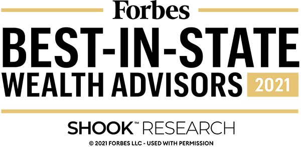 Forbes Best in state wealth advisors 2021 Shook Research